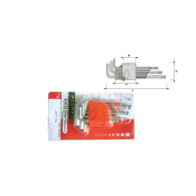 Llave Allen de cabeza de bola de 7 piezas / Longitud estándar